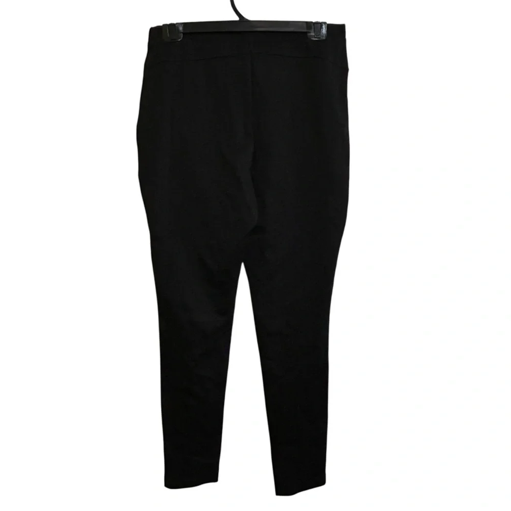 NWT Grace Elements Women’s Black Leggings Stretch Casual Formal Party Sz Large - Picture 3 of 3